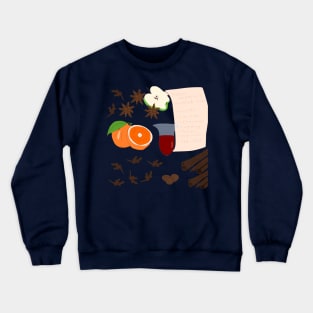 heartwarming mulled wine Crewneck Sweatshirt